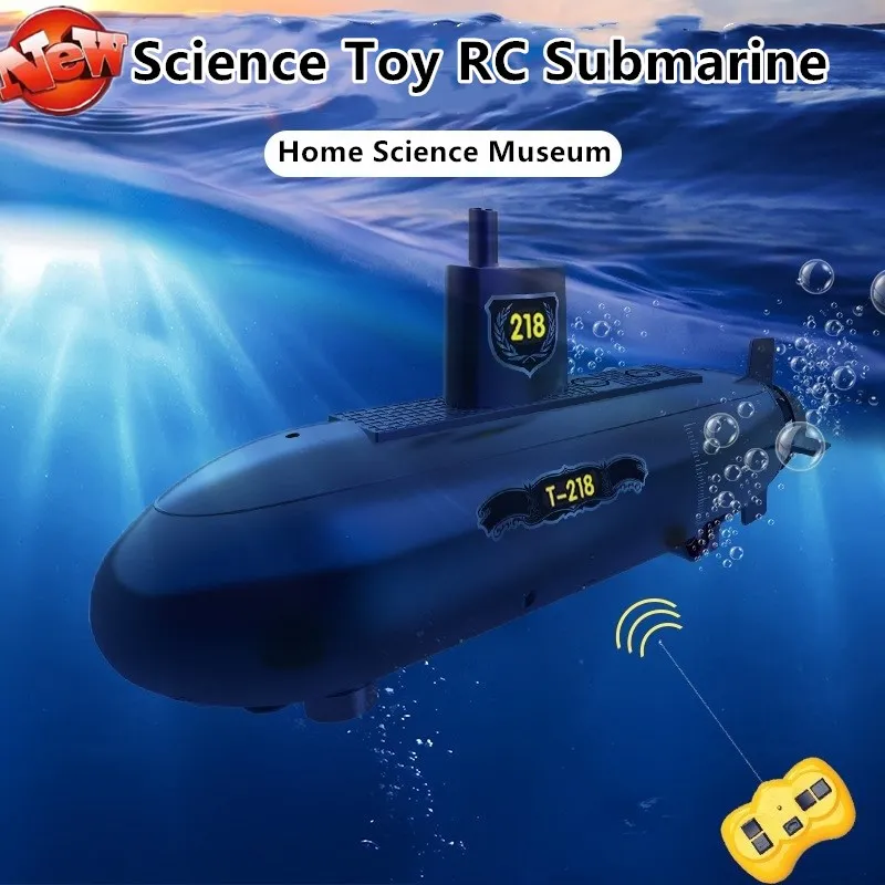 Large Remote Control Submarine RC 6CH Parent-Child Interaction Science Education Toy Submarine Nuclear Submarine Model Kids Toys