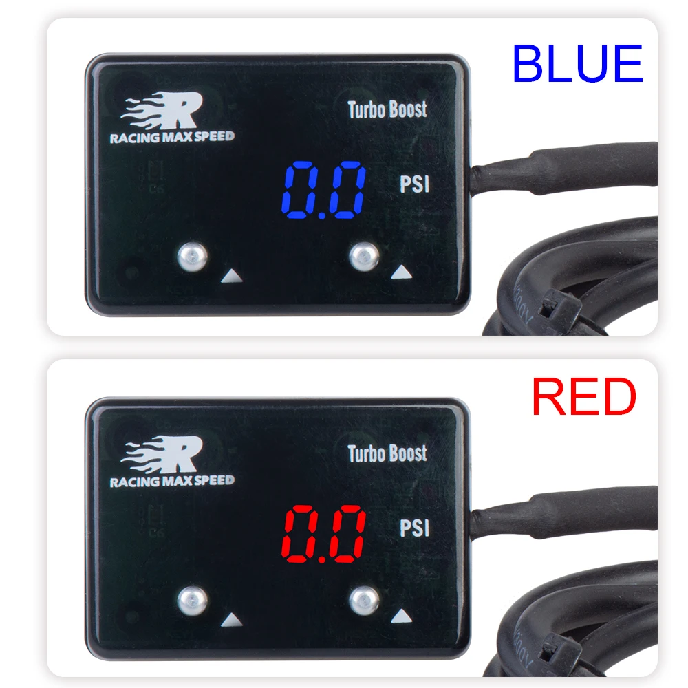 

wholesales 12v car Universal PSI turbo boost vacuum digital meter auto vacuum gauge meter Skyline WRX Evo MPS GTR STI XR6