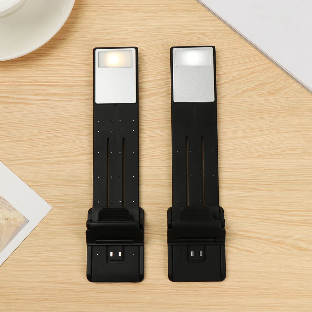 New USB Rechargeable LED Flashlight Flexible Book Clip Reading Lights Portable Flashlight Emergency Torch for Kindle E-book