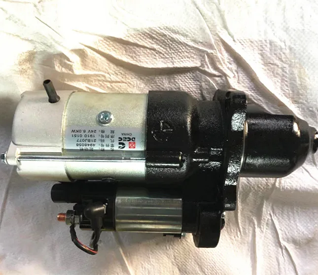 Parti del motore diesel ISBe ISDe QSB motorino di avviamento assy C4948058 4948058 M93R3001SE 24V 6.0KW 12T