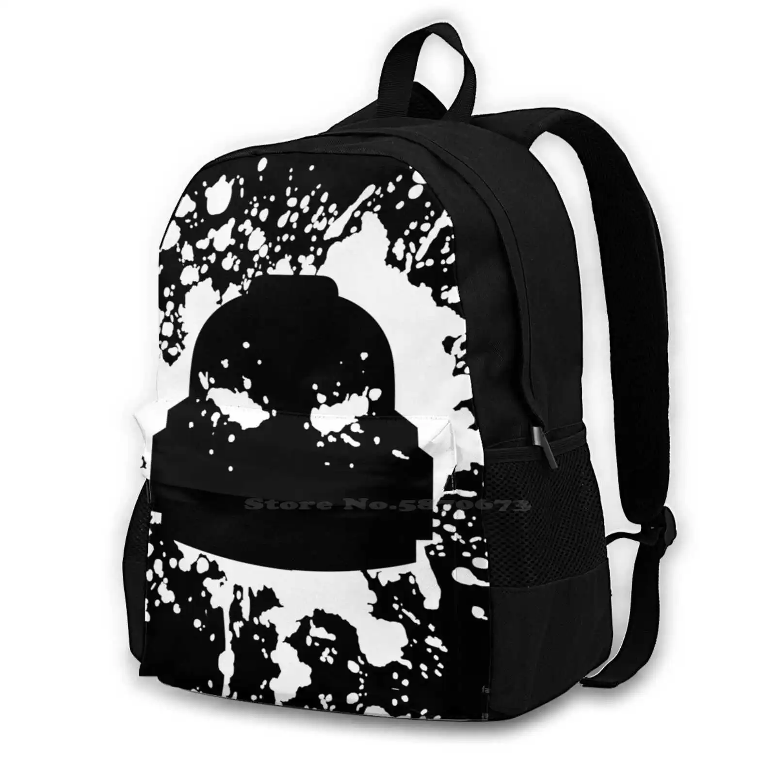 

Headshot ( White ) New Arrivals Unisex Bags Student Bag Backpack