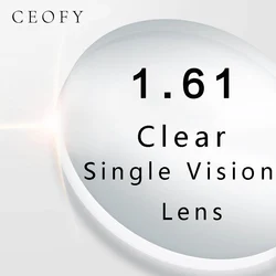 CEOFY 1.61 Index Prescription Eye Glasses Myopia Brand Lens Clear Glasses Hard Scratch Resistant Aspheric Optical Lenses
