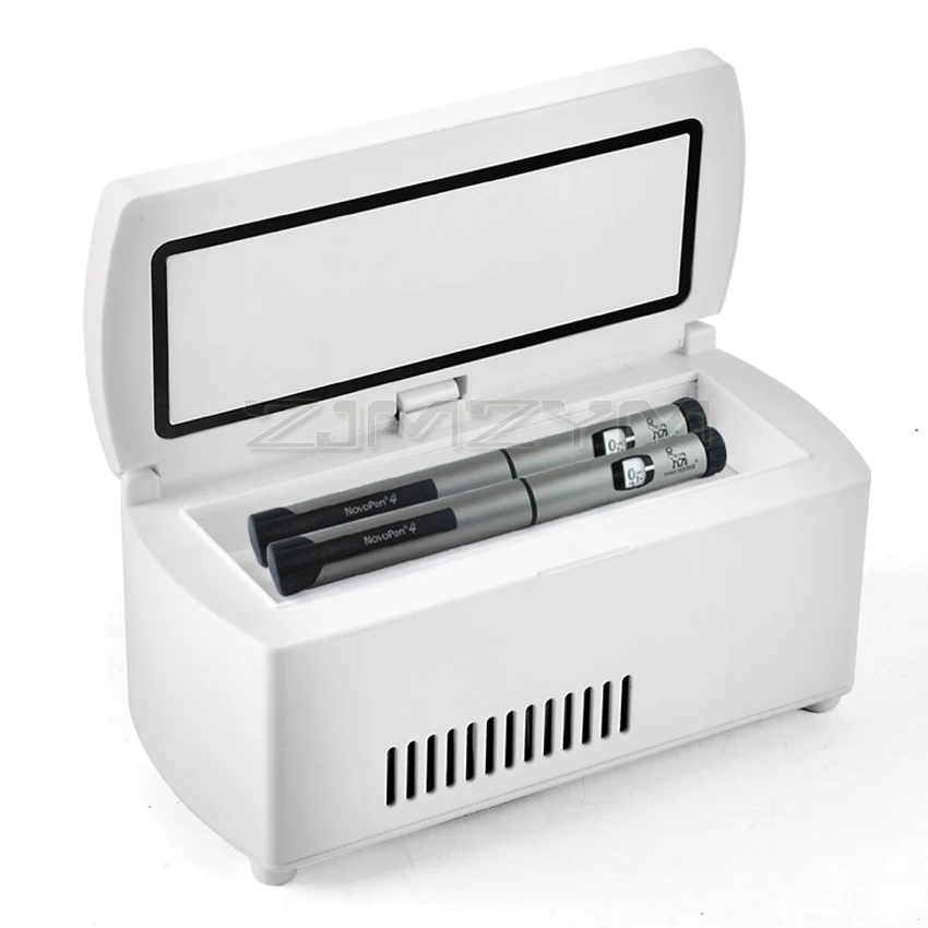 المحمولة الأنسولين تخزين حقيبة للحفاظ على البرودة صندوق سفر سيارة صغيرة السفر الثلاجة السكري الأنسولين الطب صندوق الثلج تخزين الثلاجة