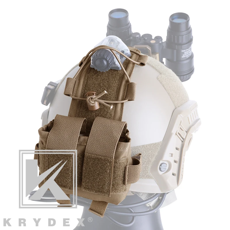KRYDEX MK2 Paquete batería contrapeso táctico GPNVG-18 casco combate - imagen 3