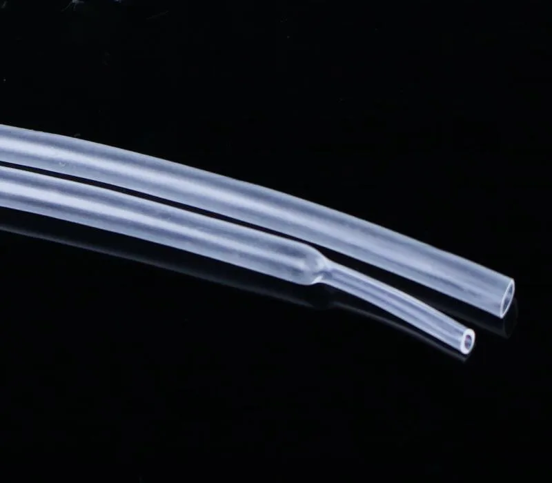 1mm 1.5mm 2mm 2.5mm 3mm 3.5mm 4mm 5mm 6mm 8mm Transparent Clear Heat Shrink Tube Shrinkable Tubing Sleeving Wrap Wire kits