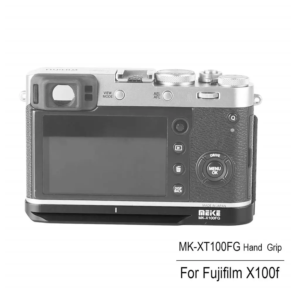 

Meike MK-X100FG Battery Grip L-Shape Bracket for Fuji Fujifilm X100F Camera Metal Grip Quick Release L Plate Holder