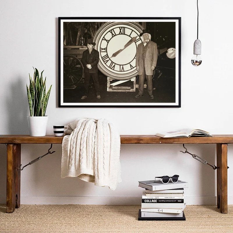 Back to the Future Poster Classic Movie Print Alternative Film Retro Photo Vintage Style Wall Art Canvas Painting Home Decor