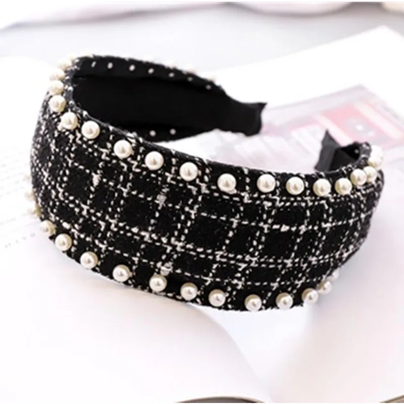 

Классический женский аксессуар для волос, стильная широкая повязка на голову, элегантный ободок с узлом, зимний тюрбан