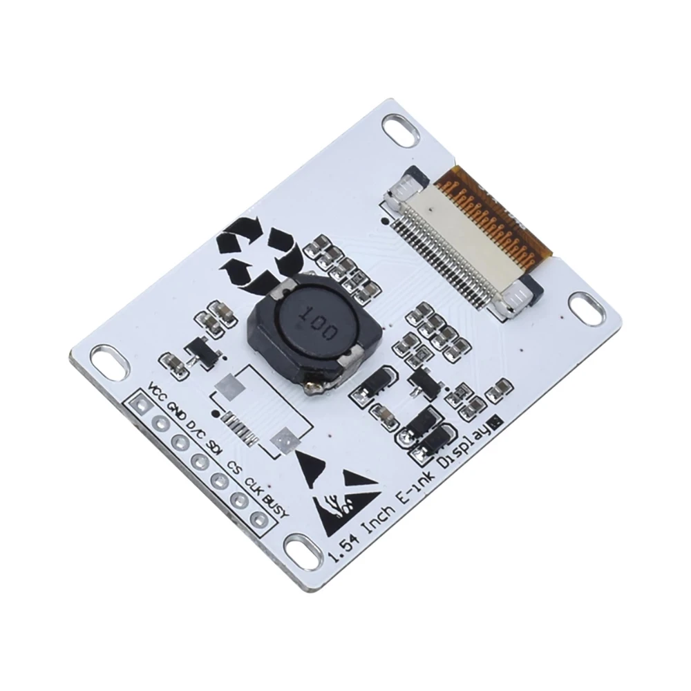 1.54 Inch E-Papier Module E-Ink Display Screen Module Zwart Wit Kleur Spi Ondersteuning Global/Deel refresh