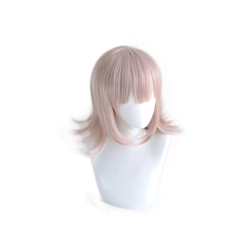 Super DanganRonpa Nanami ChiaKi Wig Cosplay Costume Dangan Ronpa Heat Resistant Synthetic Hair Women Wigs