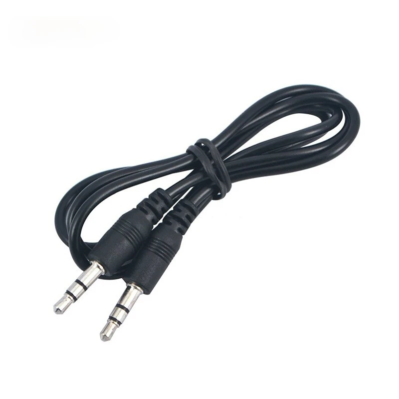M/M 3.5 Mm Jack Aux Kabel 3.5 Mm Ke 3.5 Mm Plug Kabel Audio Pria KE Pria Kabel Ekstensi Aux Mobil untuk Iphone Xiaomi Kabel Digital