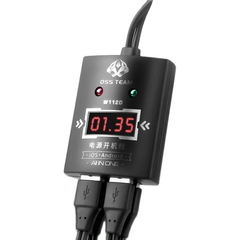 Voeding Test Kabel Voor Iphone 11Pro Max/Xs Max /X/8 Plus/7/6S/5 Voor Samsung Huawei Xiaomi Dc Power Control Draad Test Lijn