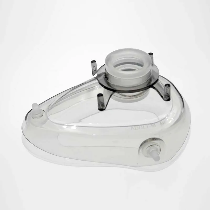 قناع التخدير الطبي القابل للتصرف قناع السيليكا للبالغين قناع الأكسجين الطبي قناع التخدير لحديثي الولادة