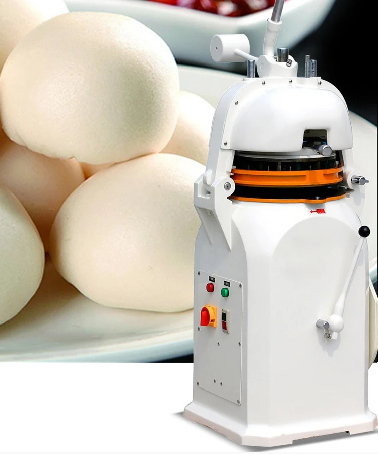 One Person การทำงาน30-100G กึ่งอัตโนมัติ Dough Divider เครื่องตัด Rounder เครื่อง