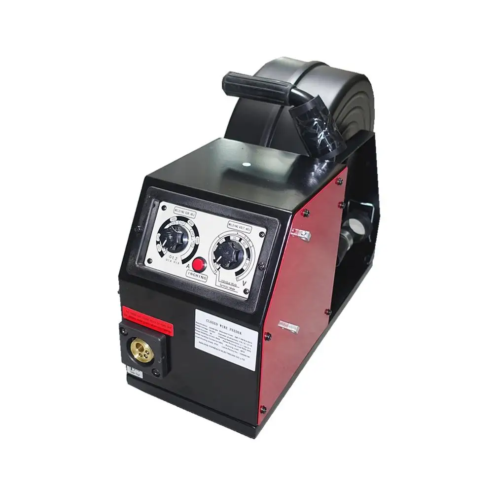 Professional 350A Wire Feeder DC24v 4 Rolls 0.8-1.6mm Feed Rolls 300mm Spool MIG Welding Machine Remote Control Wire Feeder