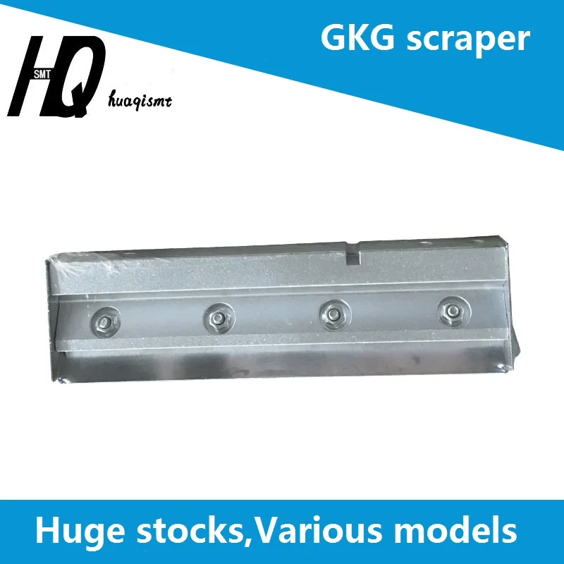 Scraper for GKG Solder Paste Printer SMT Spare Parts Blade SMD 200mm 250mm 300mm 350mm 400mm 450mm stainless steel