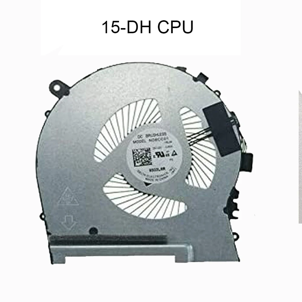 Ventilador e cooler para computador hp, cooler para omen 15-dh, dh002nr 15-dh0015nr l64443 l57327 001, gpu, cpu, dv12, 18l05, 06