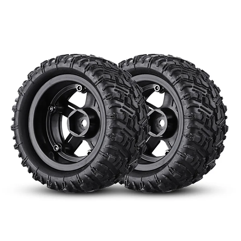 Remo P6973 Rubber RC Car Tires 2pcs for 1621 1625 1631 1635 1651 1655 RC Vehicle Parts Car Model Tires