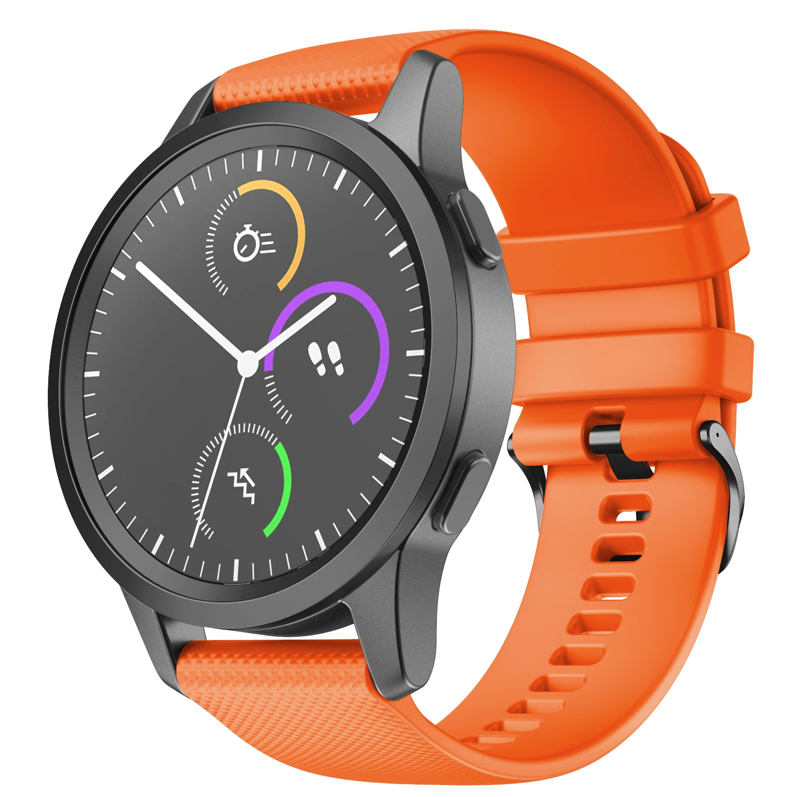 22Mm Chính Thức Ban Đầu Dây Đeo Đồng Hồ Cho Garmin Venu2/Venu 2 /Vivoactive 4/Hoạt Động Dây Đeo Tay Dây Đeo Silicone Dây Đeo Đồng Hồ phụ Kiện