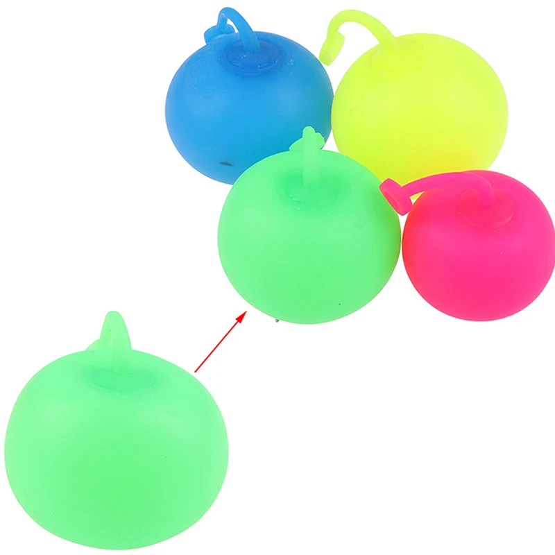 1pc Indoor Bubble Blow Up 30cm Balloon Toy Balloon Filled Outdoor Toy Elastic Ball Bubble Ball Inflatable Ball Kids