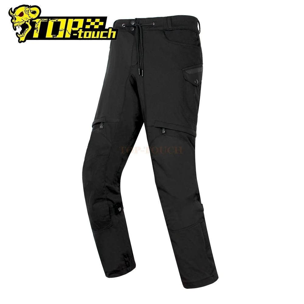 DUHAN Summer Motorcycle Pants Breathable Mesh Motorbike Jeans Anti-Fall Moto Protection Motorcycle Men Jeans Motocross Pants