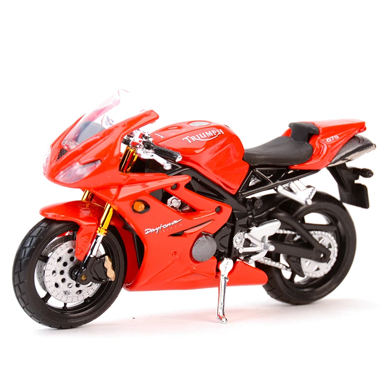 

Maisto 1:18 Triumph Daytona 675 955i Speed Triple Thunderbird Static Die Cast Vehicles Collectible Hobbies Motorcycle Model Toys