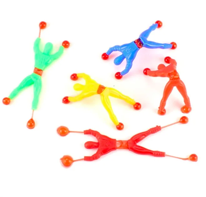 Funny Toys Birthday Vent Novel Gift Party Supplies Sticky Wall Climbing Kid Climber Men Fillers Educational 10pcs Random Color