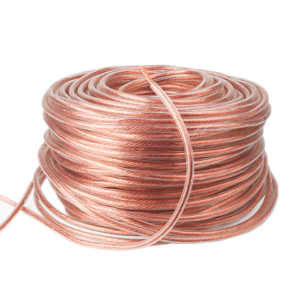 35 Square Transparent Hose Cable Wire Copper Industry Experiment  For Spot Welding Machine Ground Earthing Cable Wire