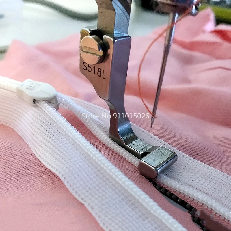 

Invisible zipper presser foot flat car single side zipper installation zipper flat sewing machine industrial sewing 1PCS