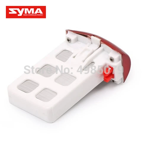 

Аккумулятор SYMA X5UC X5UW с красной шляпой для радиоуправляемого квадрокоптера, запасные части для дрона