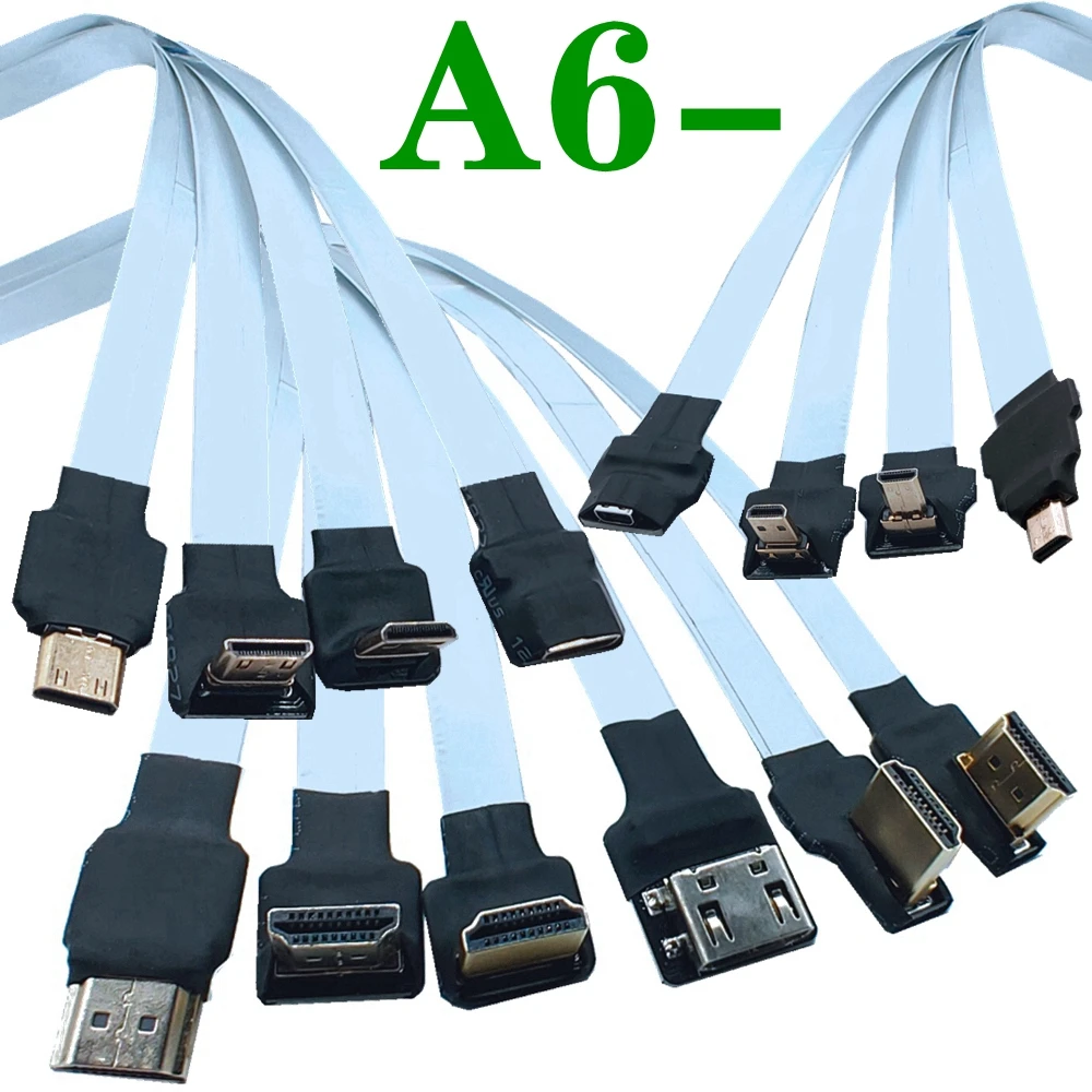 

5 см, 15 см, 25 см, 40 см, 80 см, полоса flachachfpv HDTV-kompatibel-Кабель Micro HD-zu, мини-фотографический адаптер FPC, 20 контактов