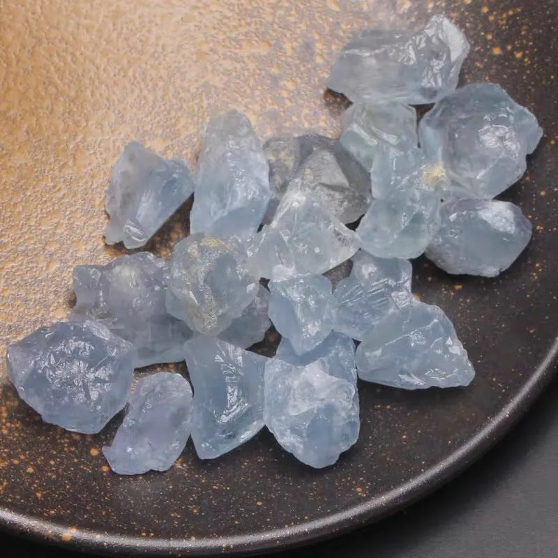 Natural raw blue kyanite rough stones crystal minerals and stones roug