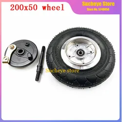 8 Inch Wheel With Drum Brake 8