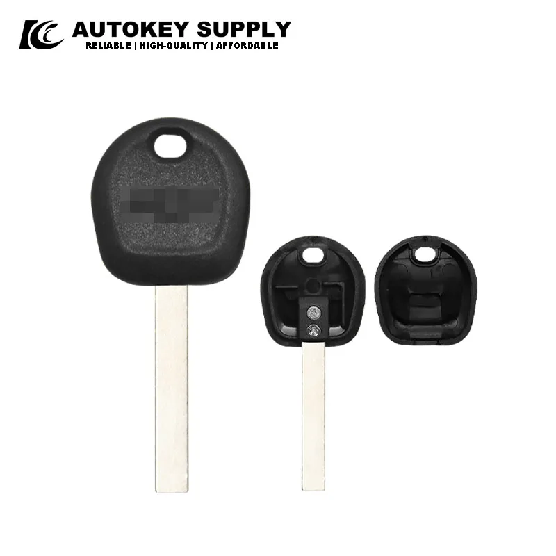 Klucz transpondera AutokeySupply AKGMS271 (tylko skorupa) ostrze HU100 z logo do Chevroleta