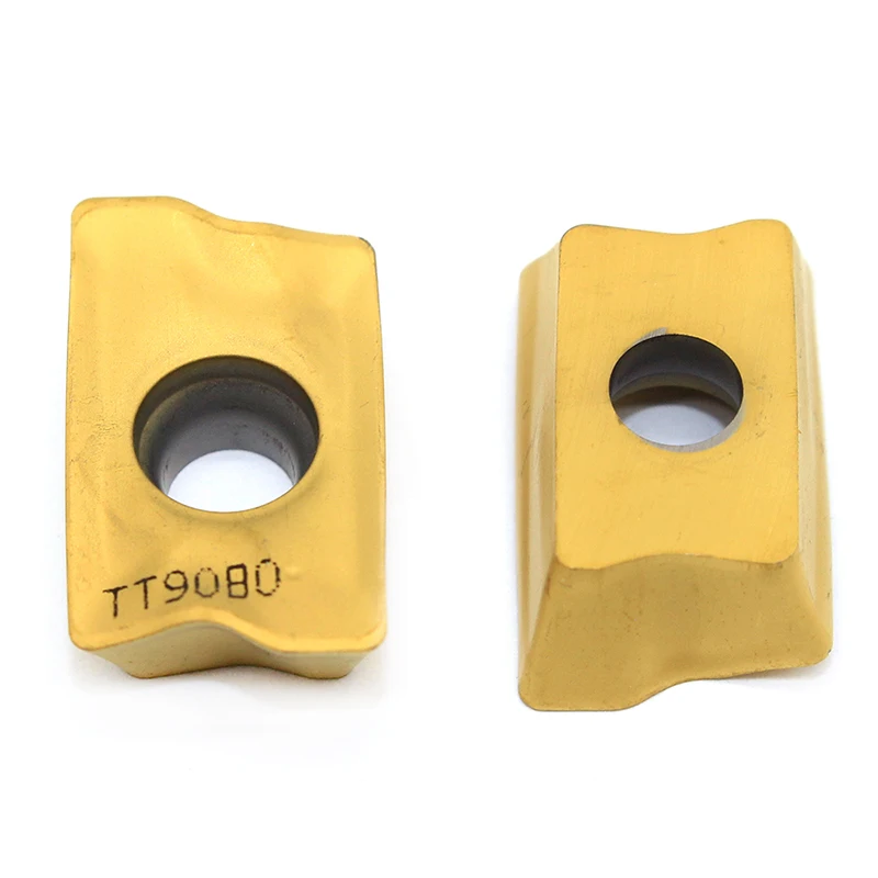Herramientas de fresado de carburo APKT1705, 10 piezas, TT9080, APKT 1705, CNC