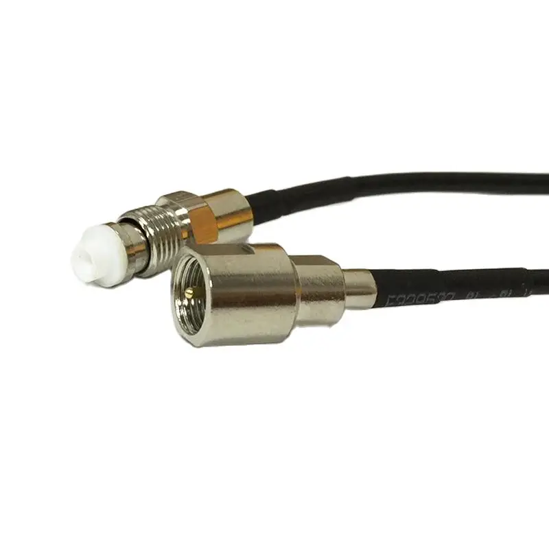 Commutateur de connecteur de prise mâle FME, câble Coaxial, convertisseur de Jack femelle RG174, câble Pigtail 20CM