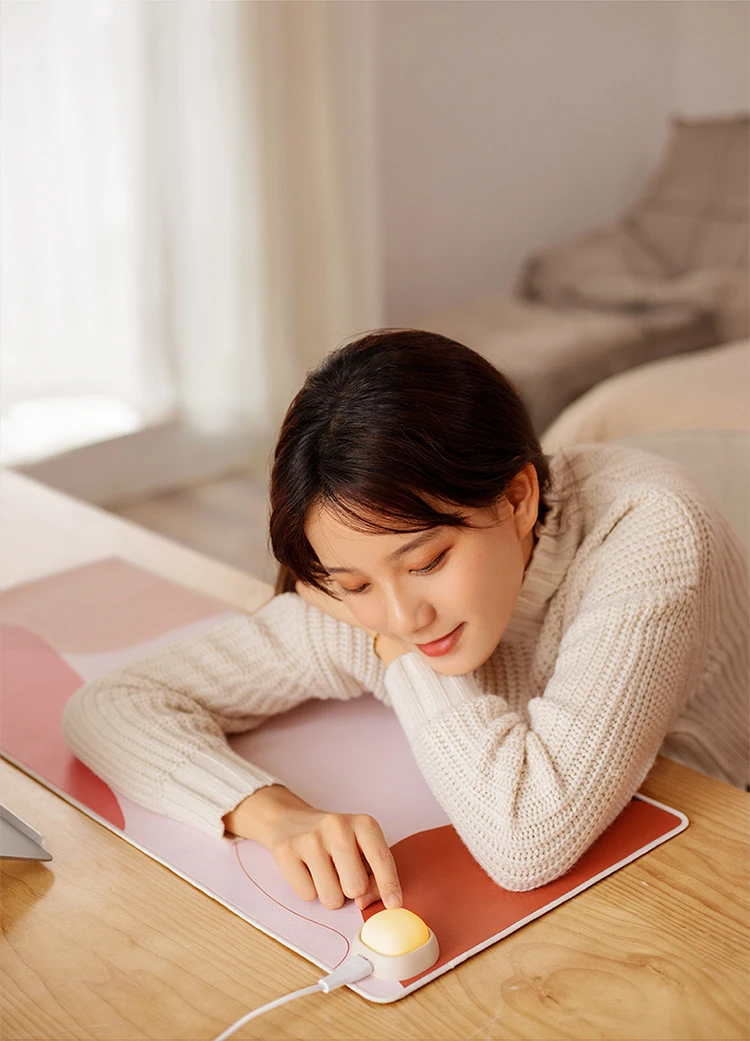 Xiaomi SOTHING Heating Pad Office Desktop Warm Mouse Mat Fast Heat Waterproof Smart Warmer Table Writing Pad