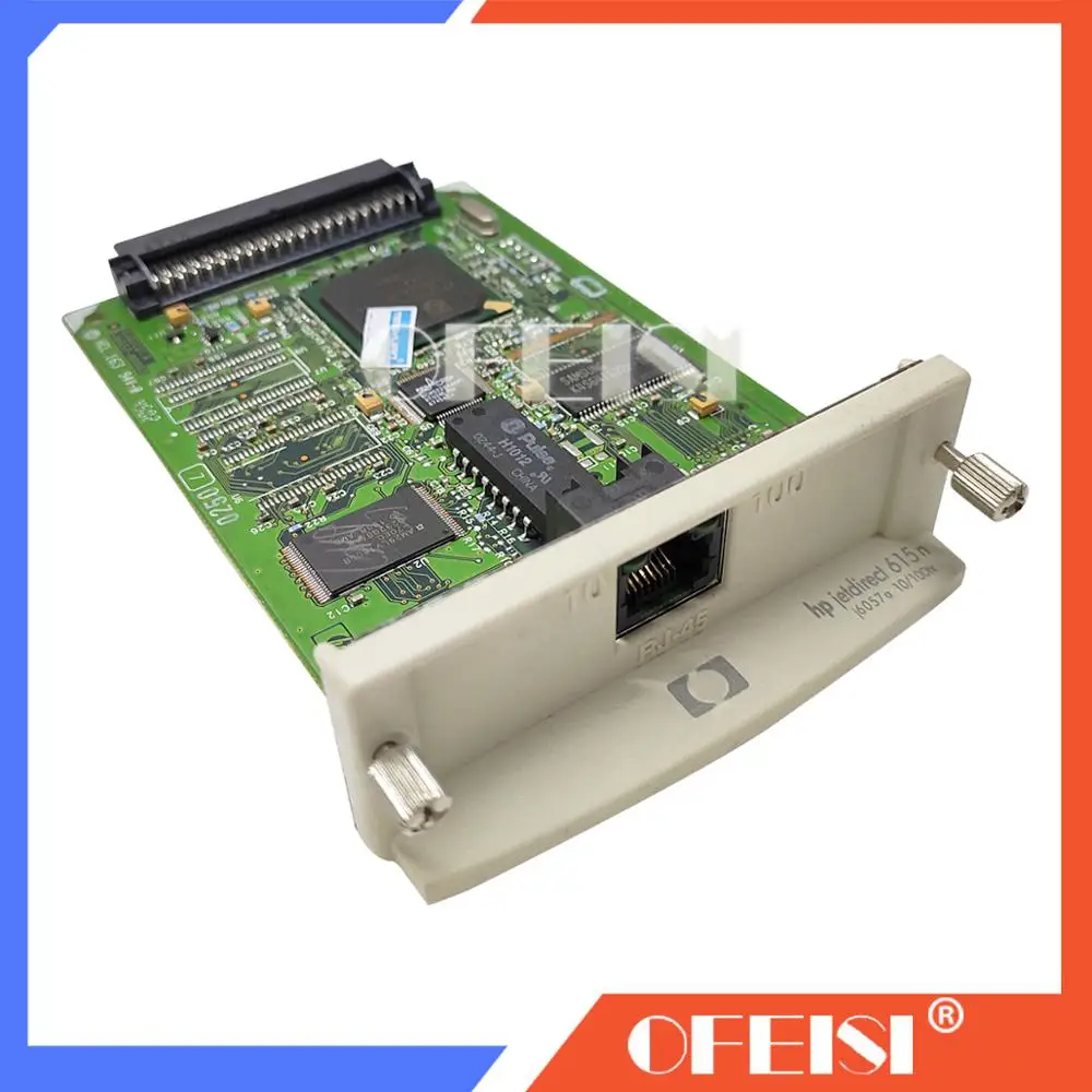الأصلي الجديد JetDirect 615N J6057A 10/100tx إيثرنت خادم الطباعة الداخلية بطاقة الشبكة للطابعة طابعة hp ديزاين جيت #3