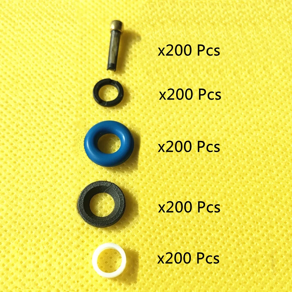 

200sets/1000pcs for PE01-13-250B Fuel Injector Repair Kits for Mazda 3 2.0L 2012-2013 CX-5 2.0L 2013-2014（AY-RKG907)