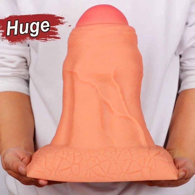 2022 NEW Super Huge Anal Plug Anus Expansion Dildo Butt Plug Vagina Stimulation Adult Erotic Anal Sex Toys For Men Women