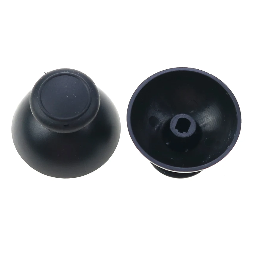 YuXi 2pcs 3D Analog Joystick Cover Thumbstick Grip Cap Button Replacement For WII Gamepad