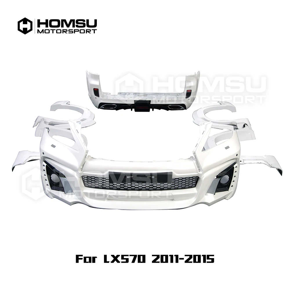 

W Style PP/FRP Material Body Kits for lexus LX570 2011-2015 to W Style Body Kit car bumper protector rear bumper front bumper