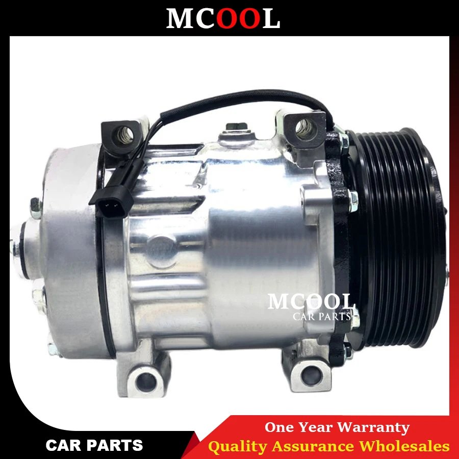 

AC Compressor for LAND ROVER DEFENDER Cabrio JPB500250 JPB500270 JPB500300 LR012809 LR031453 7H1219D623AC 7H1219D623AD