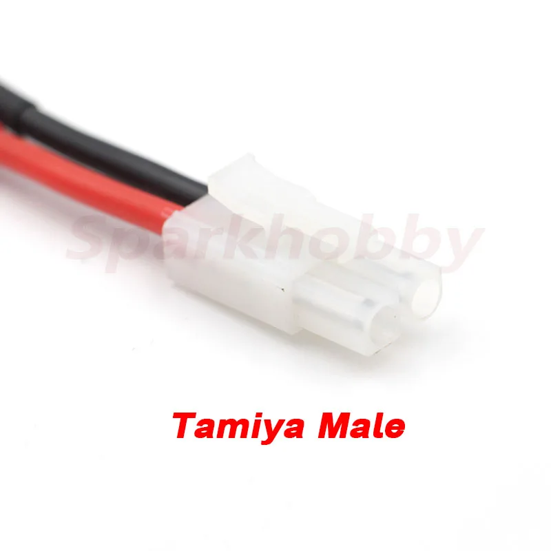 1PC Original Tamiya to TRX and Tamiya to XT60 (Male to Female ) 14AWG Cable Wire Silicone plug Connector Adapter For Battery RC