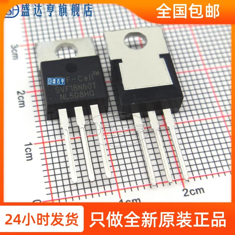 10Pcs/Lot SVF18N60T 18A 600V TO220 DIP MOSFET Transistor   NEW Original In Stock