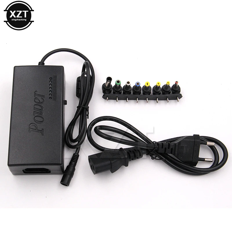 Adaptador de corriente Universal para ordenador portátil, cargador de 96w de 12-24V para DELL, HP, Acer, ASUS, Lenovo, Sony, Toshiba, Samsung, UE y EE. UU., 8 unidades