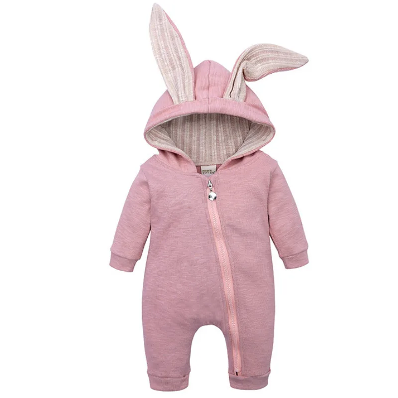 Baby Rabbit Rompers For Baby Girls Autumn Winter Infant Clothing Overalls Jumpsuit Halloween Costume Newborn Baby Boys Clothes