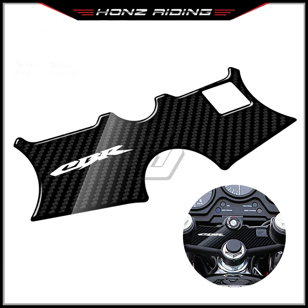 For Honda CBR600 1995-1998 3D Carbon-look Upper Triple Yoke Defender