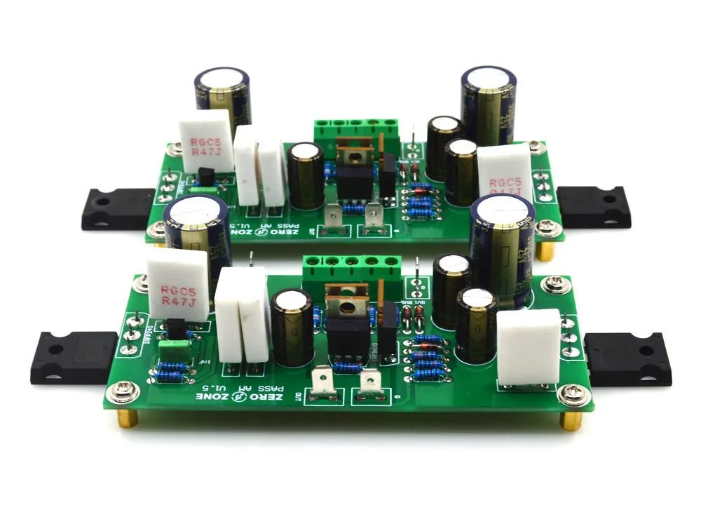 

One Pair PASS-AM V15 Class A 10W Power Amplifier Board With Balanced Input