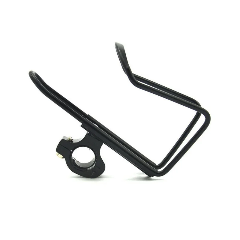 Guidon universel en alliage d'aluminium pour moto, 1 pièce, porte-gobelet de boisson, support de bouteille d'eau, accessoires argent noir